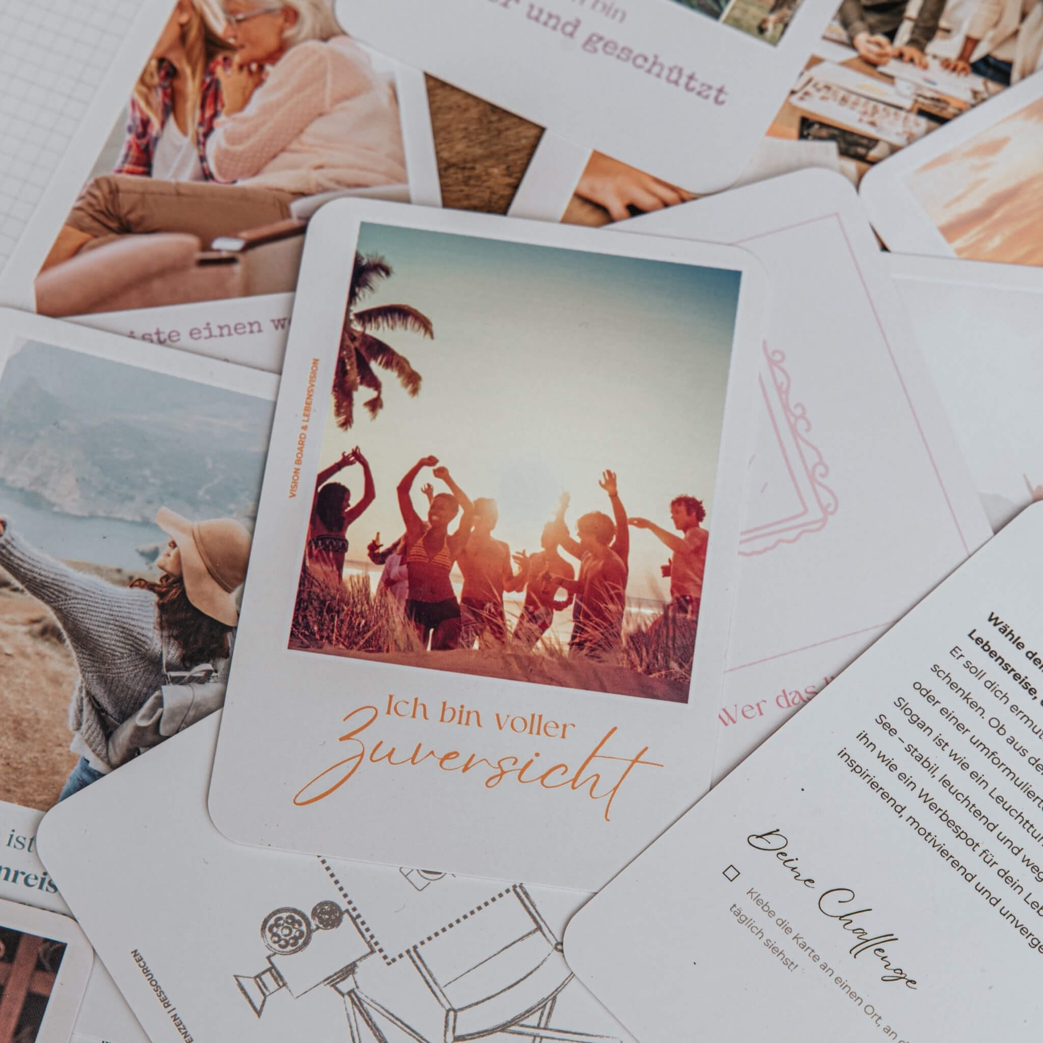 Dein persönliches Wachstum – 52 Challenges & Affirmationskarten