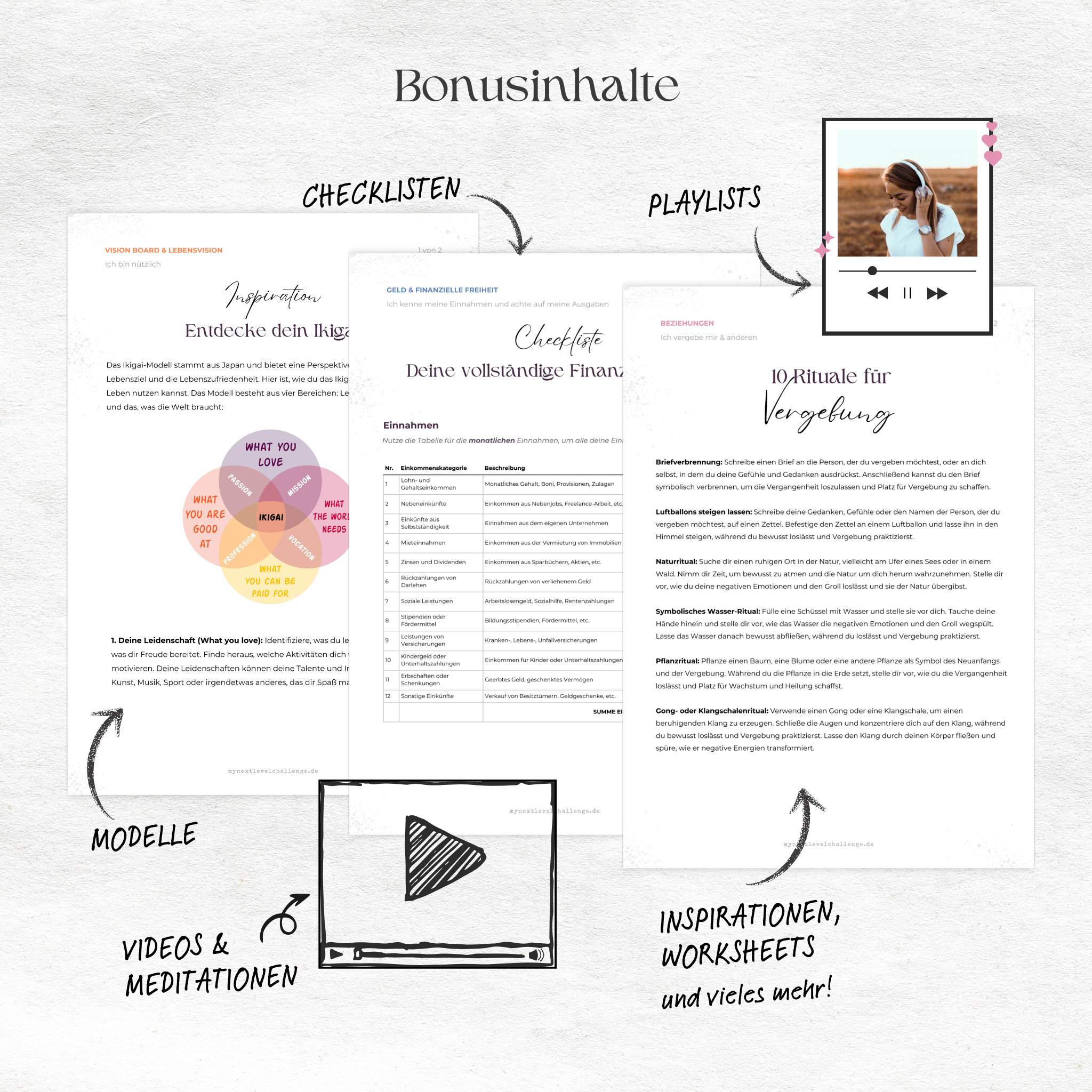 Dein persönliches Wachstum - 52 Affirmationskarten & Challenges Affirmationskarten & Challenges