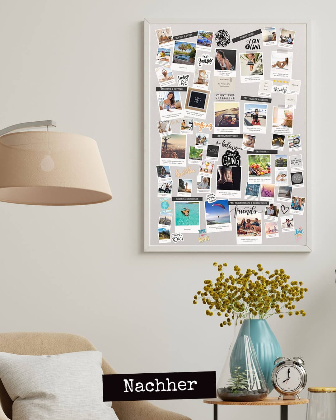 Visionboard Vorlage als Poster (Standalone Edition)